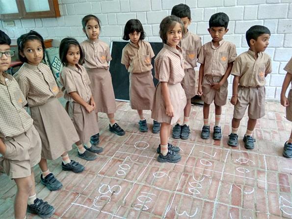 Students in classroom